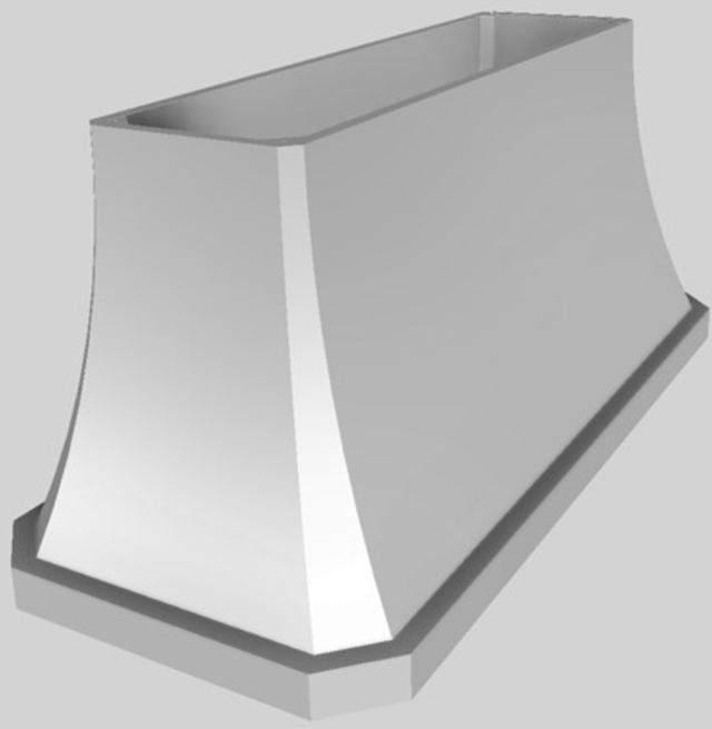Vent-A-Hood® Designer Series 66" Stainless Steel Island Range Hood-3