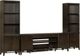aspenhome® Sutton French Roast 80'' Entertainment Wall-0