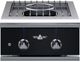 Delta Heat 22" Black Double Side Burner -0