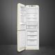 Smeg 50's Style 24'' 11.7 Cu. Ft. Cream Bottom Freezer Refrigerator-1