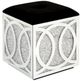 ACME Furniture Noralie Mirrored Storage Ottoman-0