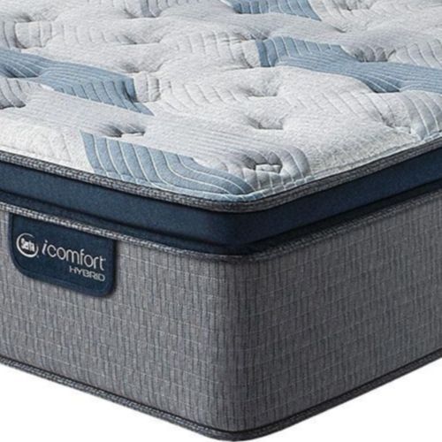 Serta® iComfort® Hybrid Blue Fusion 300 Plush Pillow Top Queen Mattress ...