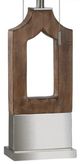 StyleCraft Brown/Tinker Silver Table Lamp-2