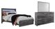 Signature Design by Ashley® Baystorm 3-Piece Gray Queen Panel Bed Set-0