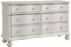 American Woodcrafters 3910 Rodanthe Dove White Bureau-0