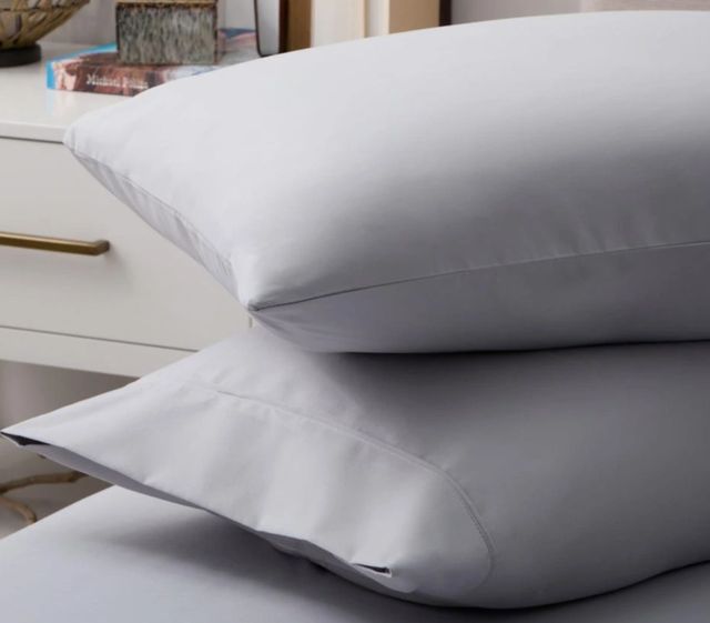 Malouf® Woven™ 2-Piece Ash Rayon From Bamboo King Pillowcase Set-0