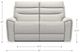 La-Z-Boy® Soren Pewter Leather Reclining Loveseat-5