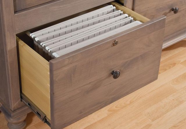 Urban Collections by Yutzy Woodworking Wrightsville Driftwood/Wormy Maple File Cabinet-1