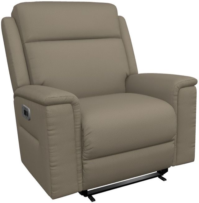 La-Z-Boy® Ace Fossil Power Wall Recliner with Headrest and Lumbar-0