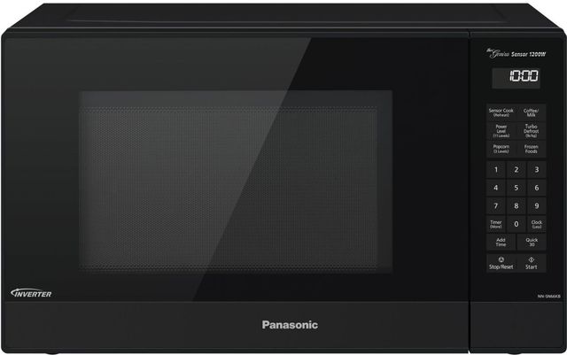 Panasonic® 1.2 Cu. Ft. Black Countertop Microwave-0