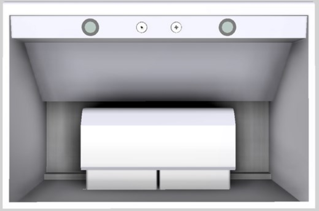 Vent-A-Hood® 36" White Wall Mounted Range Hood-2
