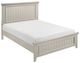 Homelegance® Donahue White California King Panel Bed-0