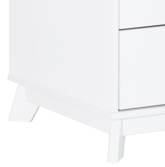 Powell® Portix White 3-Drawer Nightstand-2