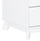 Powell® Portix White 3-Drawer Nightstand-2
