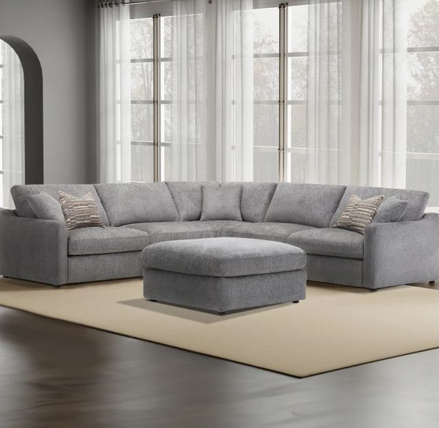Parker House® Surrender 5-Piece Burmese Nature L-Shape Sectional Sofa-1