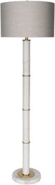 Surya Bryce White Marble Floor Lamp-0