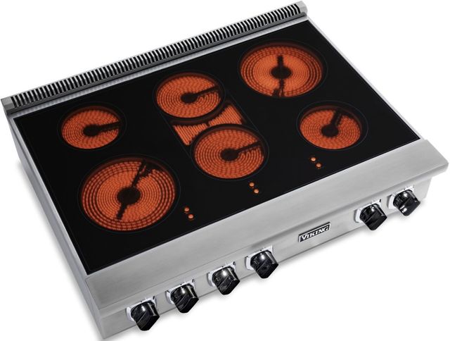Viking® 5 Series 36" Stainless Steel Electric Rangetop-3