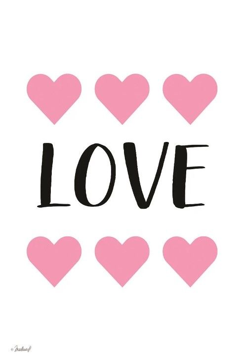 Classy Art Love Hearts by Martina Pavlova Wall Art-0