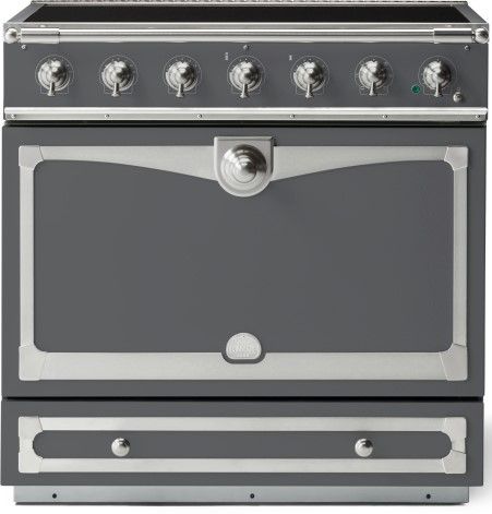 La Cornue CornuFé 90 Albertine 36" Graphite Pro Style Induction Range-0