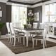 Liberty Furniture Allyson Park 7-Piece Charcoal/Wirebrushed White Rectangular Dining Table Set-1