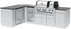 Broil King® Imperial™ S 590iJ Stainless Steel Liquid Propane Outdoor Kitchen Kit-1