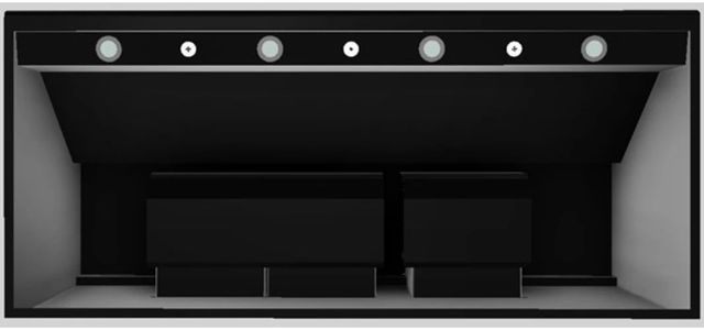 Vent-A-Hood® 54" Black Wall Mounted Range Hood-3