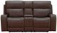 Behold™ Home Newport Walnut Dual Power Reclining Console Loveseat-0