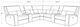 Parker House® Polaris 7-Piece Slate Modular Power Reclining Sectional with Power Adjustable Headrests-2
