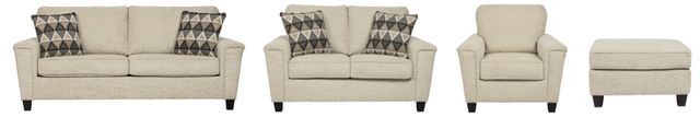 Signature Design by Ashley® Abinger 4-Piece Natural Living Room Seating Set-0