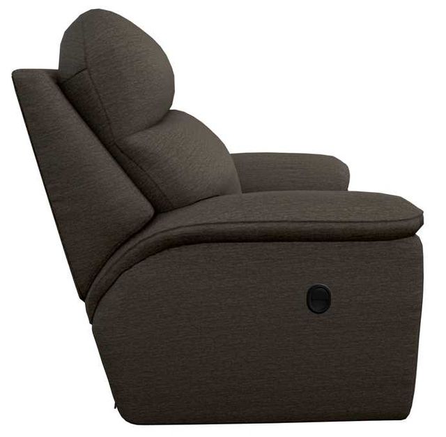 La-Z-Boy® Roman Espresso Manual Reclining Chair and a Half-2