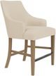 Riverside Furniture Mix-N-Match Chairs 2-Piece Ivory Swoop Arm Upholstered Stool Set-1