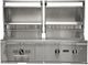 Coyote® 2-Burner Stainless Steel Hybrid Built-In Natural Gas Grill-1