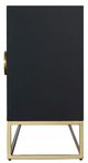 A & B Home Black/White Credenza-3