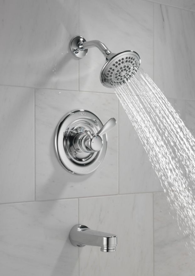 Delta Classic Monitor® 17 Series Chrome Tub & Shower Trim-2