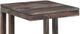 Porter International Designs Fall River Gray End Table-2