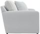 Jackson Furniture Lindsey Platinum/Snow Chair and a Half-2