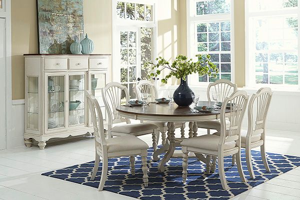 HH2 Home Pine Island 2-Piece Old White Wheat Side Chair Set-2