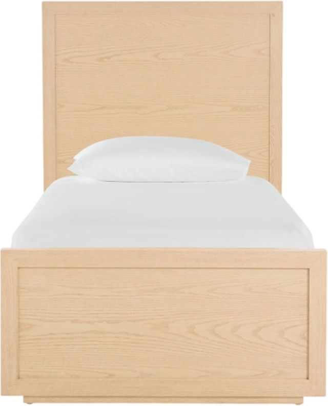 Bassett® Furniture Willow Natural Sand Twin Panel Bed-1