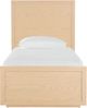 Bassett® Furniture Willow Natural Sand Twin Panel Bed-1