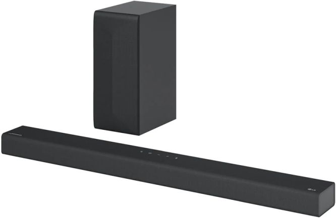 Lg sound bar shops speakers