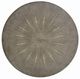 Century® Monarch Thaxton Faux Shagreen Top Cocktail Table with SIlver Leaf Base-1
