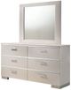 Furniture of America® Carlie 5-Piece White Queen Bedroom Set-2