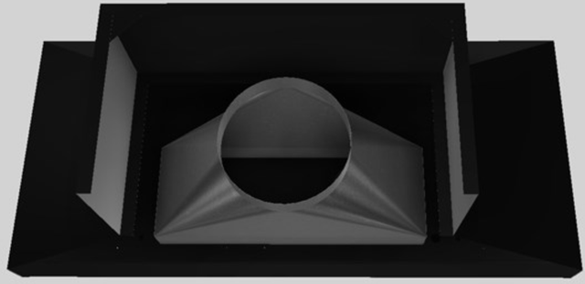 Vent-A-Hood® 54" Black Wall Mounted Range Hood-1