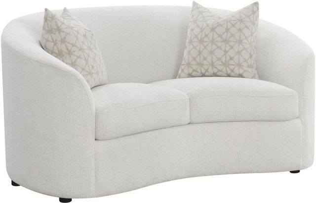 Coaster® Rainn Latte Loveseat-0
