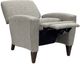 La-Z-Boy® Scarlett Cement Manual High Leg Recliner-2