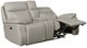 BarcaLounger© Micah Venzia Cream Power Reclining Loveseat-2