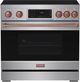 Thor Kitchen® Gordon Ramsay Collection 36" Stainless Steel Pro Style Induction Range with Tilt Panel Touch Control and Rose Gold Trim-0