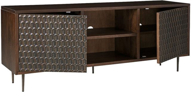 Signature Design by Ashley® Doraley Two-Tone Brown Accent Cabinet-1