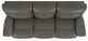 La-Z-Boy® James Charcoal Leather Power Reclining Sofa with Headrest and Lumbar-4