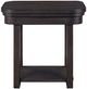 Liberty Furniture Weston Peppercorn Chairside Table-2